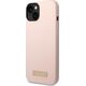 Guess Etui Guess GUHMP14MSBPLP Apple iPhone 14 Plus różowy/pink hard case Silicone Logo Plate MagSafe