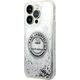 Karl Lagerfeld Etui Karl Lagerfeld KLHCP14LLCRSGRS Apple iPhone 14 Pro srebrny/silver hardcase Liquid Glitter RSG