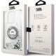 Karl Lagerfeld Etui Karl Lagerfeld KLHCP14LLCRSGRS Apple iPhone 14 Pro srebrny/silver hardcase Liquid Glitter RSG
