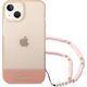 Guess Etui Guess GUHCP14MHGCOHP Apple iPhone 14 Plus różowy/pink hardcase Translucent Pearl Strap