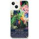 Guess Etui Guess GUHCP14MLFLSB Apple iPhone 14 Plus niebieski/blue hardcase Flower Liquid Glitter