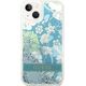 Guess Etui Guess GUHCP14MLFLSN Apple iPhone 14 Plus zielony/green hardcase Flower Liquid Glitter