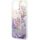 Guess Etui Guess GUHCP14MLFLSU Apple iPhone 14 Plus fioletowy/purple hardcase Flower Liquid Glitter