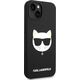 Karl Lagerfeld Etui Karl Lagerfeld KLHMP14MSLCHBK Apple iPhone 14 Plus hardcase czarny/black Silicone Choupette Head Magsafe