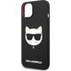 Karl Lagerfeld Etui Karl Lagerfeld KLHMP14MSLCHBK Apple iPhone 14 Plus hardcase czarny/black Silicone Choupette Head Magsafe