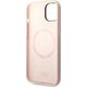 Karl Lagerfeld Etui Karl Lagerfeld KLHMP14MSLKHLP Apple iPhone 14 Plus hardcase jasnoróżowy/light pink Silicone Karl`s Head Magsafe
