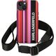 Karl Lagerfeld Etui Karl Lagerfeld KLHCP14SSTSTP Apple iPhone 14 hardcase różowy/pink Color Stripes Strap