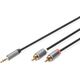 Kabel Digitus Jack 3.5mm - RCA (Cinch) x2 1.8m czarny (DB-510330-018-S)