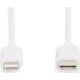 Kabel USB Digitus USB-C - Lightning 2 m Biały (DB-600109-020-W)