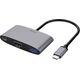 Adapter USB Deltaco Adapter DELTACO USB-C to HDMI and USB-A