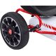 Jokomisiada GOKART ABARTH na pedały Duże miekkie koła PA0167