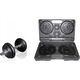 SKO Cast iron weight dumbbells set with case TOORX 0.75-15 kg