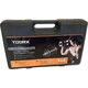 SKO Cast iron weight dumbbells set with case TOORX 0.75-15 kg