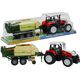 Lean Sport Duży Traktor z Przyczepą Maszyna Rolnicza 65 cm