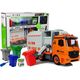 LeanToys Zestaw DIY Śmieciarka Sorter Segregowanie Odpadów Gra Śrubokręt Dźwięk Efekty Świetlne