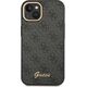 Guess Etui Guess do iPhone 14 Plus 6,7" czarny/black hard case 4G Vintage Gold Logo