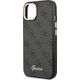 Guess Etui Guess do iPhone 14 Plus 6,7" czarny/black hard case 4G Vintage Gold Logo