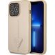 Guess Etui Guess do iPhone 14 Pro Max 6,7" beżowy/beige hardcase SaffianoTriangle Logo