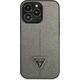 Guess Etui Guess do iPhone 14 Pro 6,1" srebrny/silver hardcase SaffianoTriangle Logo
