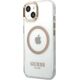 Guess Etui Guess do iPhone 13 6,1" złoty/gold hard case Metal Outline Magsafe