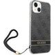 Guess Etui Guess do iPhone 14 Plus 6,7" czarny/black hardcase 4G Print Strap