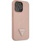 Guess Etui Guess do iPhone 14 Pro 6,1" różowy/pink hardcase SaffianoTriangle Logo