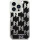Karl Lagerfeld Etui Karl Lagerfeld do iPhone 14 Pro Max 6,7" hardcase czarny/black Liquid Glitter Monogram