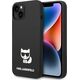 Karl Lagerfeld Etui Karl Lagerfeld do iPhone 14 Plus 6,7" hardcase czarny/black Silicone Choupette Body
