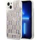Karl Lagerfeld Etui Karl Lagerfeld do iPhone 14 6,1" hardcase srebrny/silver Liquid Glitter Monogram