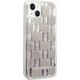 Karl Lagerfeld Etui Karl Lagerfeld do iPhone 14 6,1" hardcase srebrny/silver Liquid Glitter Monogram