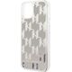 Karl Lagerfeld Etui Karl Lagerfeld do iPhone 14 6,1" hardcase srebrny/silver Liquid Glitter Monogram