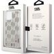 Karl Lagerfeld Etui Karl Lagerfeld do iPhone 14 6,1" hardcase srebrny/silver Liquid Glitter Monogram