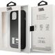 Karl Lagerfeld Etui Karl Lagerfeld do iPhone 13 mini 5,4" czarny/black hardcase Ikonik Patch