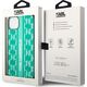 Karl Lagerfeld Etui Karl Lagerfeld do iPhone 14 Plus 6,7" hardcase zielony/green Monogram Stripe