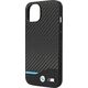 BMW Etui BMW do iPhone 14 6,1" czarny/black Leather Carbon