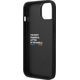 BMW Etui BMW do iPhone 14 Plus 6,7" czarny/black Leather Carbon