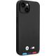 BMW Etui BMW do iPhone 14 Plus 6,7" czarny/black Leather Stamp Tricolor Magsafe