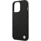 BMW Etui BMW do iPhone 14 Pro Max 6,7" czarny/black Leather Stamp