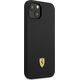 Ferrari Etui Ferrari do iPhone 14 6,1" czarny/black hardcase Silicone Metal Logo