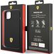 Ferrari Etui Ferrari do iPhone 14 6,1" czarny/black hardcase Silicone Metal Logo