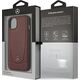 Mercedes Etui Mercedes do iPhone 14 Plus 6,7" czerwony/red hardcase Leather Urban Bengale