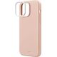 Uniq UNIQ etui Lino Hue do iPhone 14 Pro 6,1" Magclick Charging rózowy/blush pink