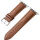Crong Crong Noble Band - Pasek z naturalnej skóry do Apple Watch 42/44/45/49 mm (Mokka)