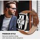 Crong Crong Noble Band - Pasek z naturalnej skóry do Apple Watch 42/44/45/49 mm (Mokka)