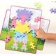 Klocki PlusPlus Big Pastel 60 el. - puzzle obrazkowe
