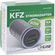 Ładowarka InLine InLine® USB car charger power-adapter power delivery, USB-A + USB Type-C, grey