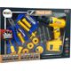 LeanToys Zestaw Dla Majsterkowicza Wiertarka Na Baterie