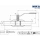 IDMAR Zawór kulowy gaz DN 25 WKP 2c 1.6 - 4.0 MPa