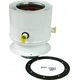 SpiroFlex Adapter F 60/100-80/125 z króćcami biały