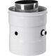 SpiroFlex Adapter 80/125 prosty biały do kotłów ACV